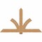Ekena Millwork Redmond Smooth Timber Gable Bracket, Western Red Cedar, 72"W x 42"H x 3 1/2"D x 5 1/2"F, 14/12 Pitch GBW072X42X0406RED00SWR - alternate 1